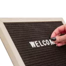 BETŰTÁBLA FA KERETTEL 60 X 80 CM