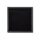 BETŰTÁBLA FEKETE FA KERETTEL 30 X 30 CM
