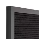 BETŰTÁBLA FEKETE FA KERETTEL 40 X 60 CM