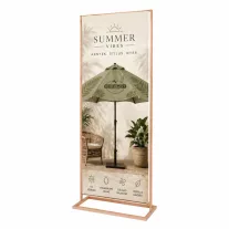 BANNER ÁLLVÁNY RUSTIC 85 X 200 CM