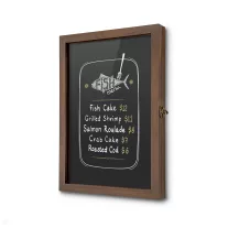 FA MÁGNESES ZÁRHATÓ KIRAKATI TÁBLA