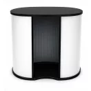 KÍNÁLÓ PULT STANDARD NAGY FEKETE FEDLAPPAL