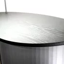 KÍNÁLÓ PULT STANDARD NAGY FEKETE FEDLAPPAL ÉS KORONÁVAL