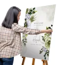 KRÉTATÁBLA ÁLLVÁNY BARNA PRÉMIUM KEMÉNYFÁBÓL