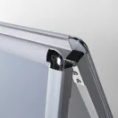 MEGÁLLÍTÓ TÁBLA DESIGN 25 MM LEKEREKÍTETT PROFILLAL A2