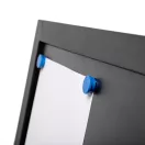 FA MEGÁLLÍTÓ TÁBLA FLIP ÁTFORDÍTHATÓ FEKETE 68X140 CM