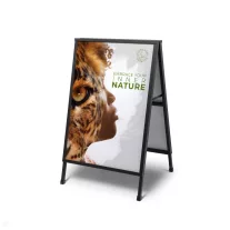 MEGÁLLÍTÓ TÁBLA FÉM CSERÉLHETŐ PANELLEL