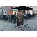 MEGÁLLÍTÓ TÁBLA FÉM HINTA B2