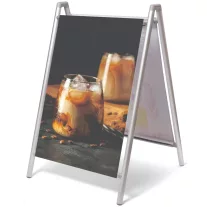 MEGÁLLÍTÓ TÁBLA TEXTIL NYOMATTAL A1