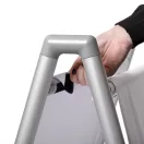 MEGÁLLÍTÓ TÁBLA TEXTIL NYOMATTAL B1