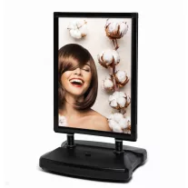 MEGÁLLÍTÓ TÁBLA WINDTALKER FEKETE A0