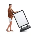 MEGÁLLÍTÓ TÁBLA WINDTALKER FEKETE A1