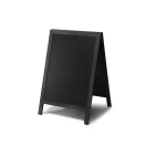 NATURA FA KRÉTÁVAL ÍRHATÓ MEGÁLLÍTÓ TÁBLA FEKETE 55 X 85 CM