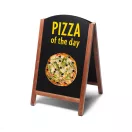 NATURA FA KRÉTATÁBLA FORGATHATÓ PANELLEL 68 X 120 CM