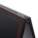 NATURA FA KRÉTÁVAL ÍRHATÓ MEGÁLLÍTÓ TÁBLA SÖTÉTBARNA 55 X 85 CM