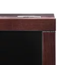 NATURA FA KRÉTÁVAL ÍRHATÓ MEGÁLLÍTÓ TÁBLA SÖTÉTBARNA 55 X 85 CM