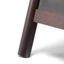 NATURA FA KRÉTÁVAL ÍRHATÓ MEGÁLLÍTÓ TÁBLA SÖTÉTBARNA 68 X 120 CM