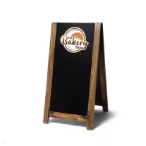   NATURA FA KRÉTÁVAL ÍRHATÓ MEGÁLLÍTÓ TÁBLA VINTAGE 59 X 116 CM