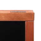 NATURA FA KRÉTÁVAL ÍRHATÓ MEGÁLLÍTÓ TÁBLA VILÁGOSBARNA 55 X 85 CM