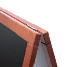 NATURA FA KRÉTÁVAL ÍRHATÓ MEGÁLLÍTÓ TÁBLA VILÁGOSBARNA 68 X 120 CM