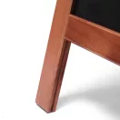 NATURA FA KRÉTÁVAL ÍRHATÓ MEGÁLLÍTÓ TÁBLA VILÁGOSBARNA 68 X 120 CM