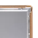 PLAKÁTKERET 25 MM GÉRVÁGOTT PROFILLAL A1 FA HATÁS