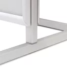 PLAKÁTTARTÓ ÁLLVÁNY PLAKÁTKERETTEL 2xA1 KÉTOLDALAS