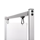 PLAKÁTTARTÓ ÁLLVÁNY LENGŐ DEKORRAL A1