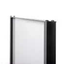 PLAKÁT ÁLLVÁNY CSERÉLHETŐ PANELLEL FEKETE 2A1