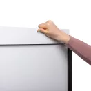 PLAKÁT ÁLLVÁNY CSERÉLHETŐ PANELLEL FEKETE 2A1