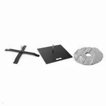STRANDZÁSZLÓ STANDARD LEMEZTALP 12 KG