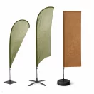 STRANDZÁSZLÓ STANDARD TÉGLALAP L