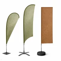 STRANDZÁSZLÓ STANDARD TÉGLALAP M