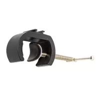 TEXTILFAL ZIPPER LÁMPA RÖGZÍTŐ CSŐBILLINCS FEKETE