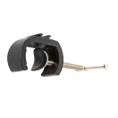 TEXTILFAL ZIPPER LÁMPA RÖGZÍTŐ CSŐBILLINCS FEKETE