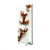 VILÁGÍTÓ TEXTILFAL EGYOLDALAS  100 X 200 CM