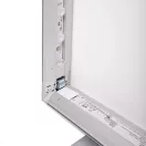 VILÁGÍTÓ TEXTILFAL KÉTOLDALAS - FOLD&GO 100 X 200 CM