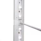 VILÁGÍTÓ TEXTILFAL KÉTOLDALAS - FOLD&GO 100 X 200 CM