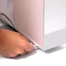 VILÁGÍTÓ TEXTILFAL KÉTOLDALAS - FOLD&GO 100 X 200 CM