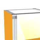 VILÁGÍTÓ TEXTILFAL PRO FLEX RAKTÁR ELEM 100x250 CM