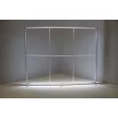 VILÁGÍTÓ TEXTILFAL KÉTOLDALAS XL 300 X 240 CM