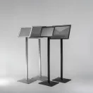 VÁRAKOZTATÓ TÁBLA STANDARD FEKETE A3