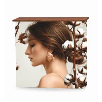 Textil kínáló pult