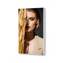 Textil feszített fali keret LED