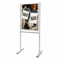 Plakáttartó állvány képkerettel