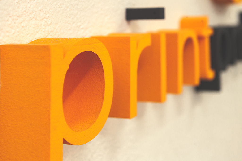 3D habbetű és logó kivitelezés