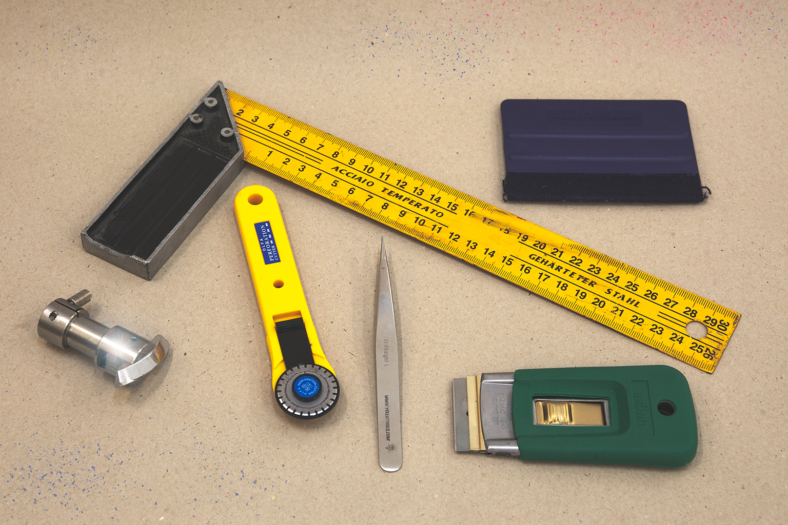 Speciális kivitelezéshez használt szerszámok